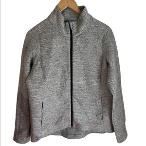 Lululemon Athletica Women’s Gray Full Zip Going Places  Jacket Size 10